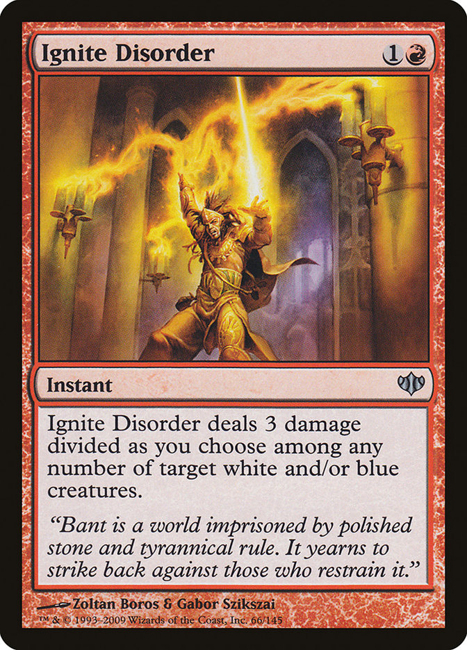 Ignite Disorder [Conflux] MTG Single Magic: The Gathering    | Red Claw Gaming