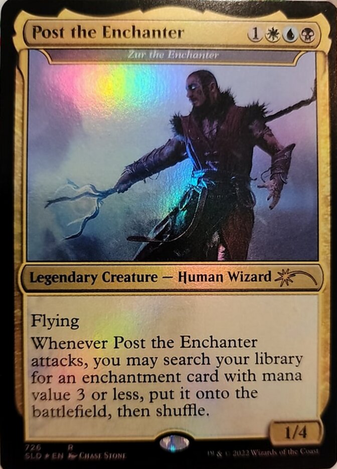 Zur the Enchanter - Post the Enchanter [Secret Lair Drop Promos] MTG Single Magic: The Gathering    | Red Claw Gaming