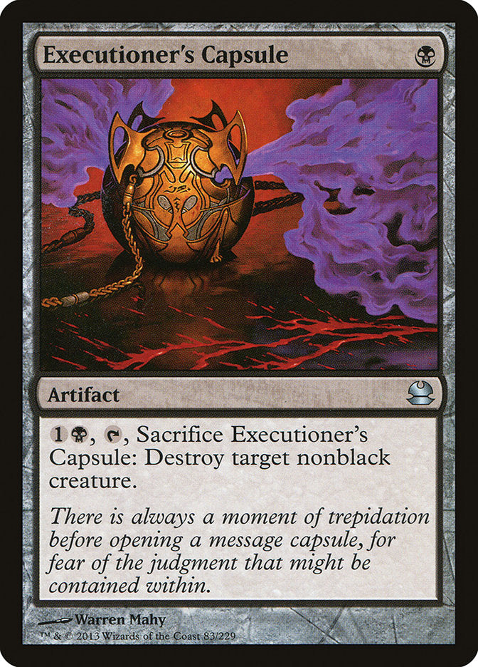 Executioner's Capsule [Modern Masters] MTG Single Magic: The Gathering    | Red Claw Gaming