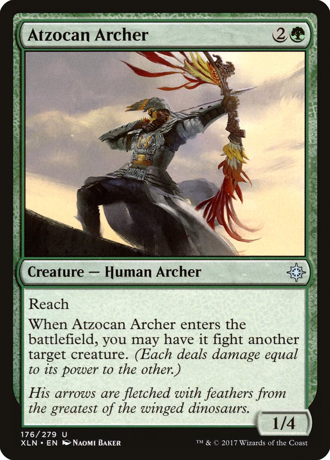 Atzocan Archer [Ixalan] MTG Single Magic: The Gathering    | Red Claw Gaming