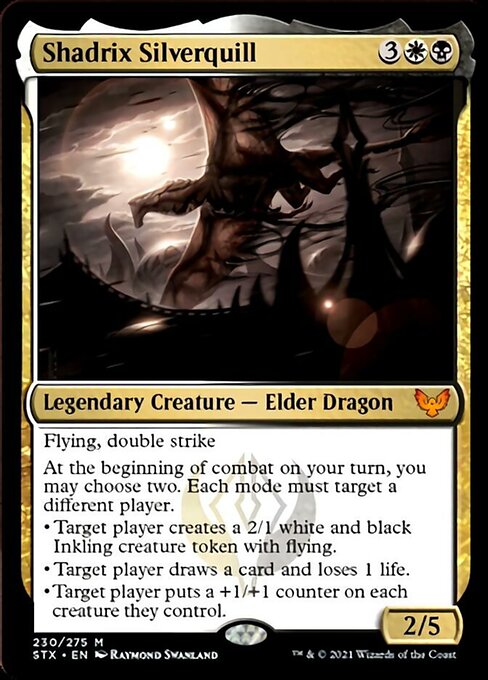 Shadrix Silverquill [Strixhaven: School of Mages] MTG Single Magic: The Gathering    | Red Claw Gaming