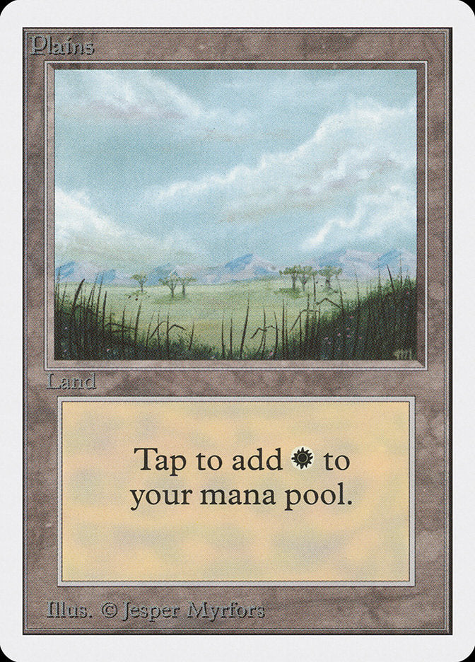 Plains (289) [Unlimited Edition] MTG Single Magic: The Gathering    | Red Claw Gaming