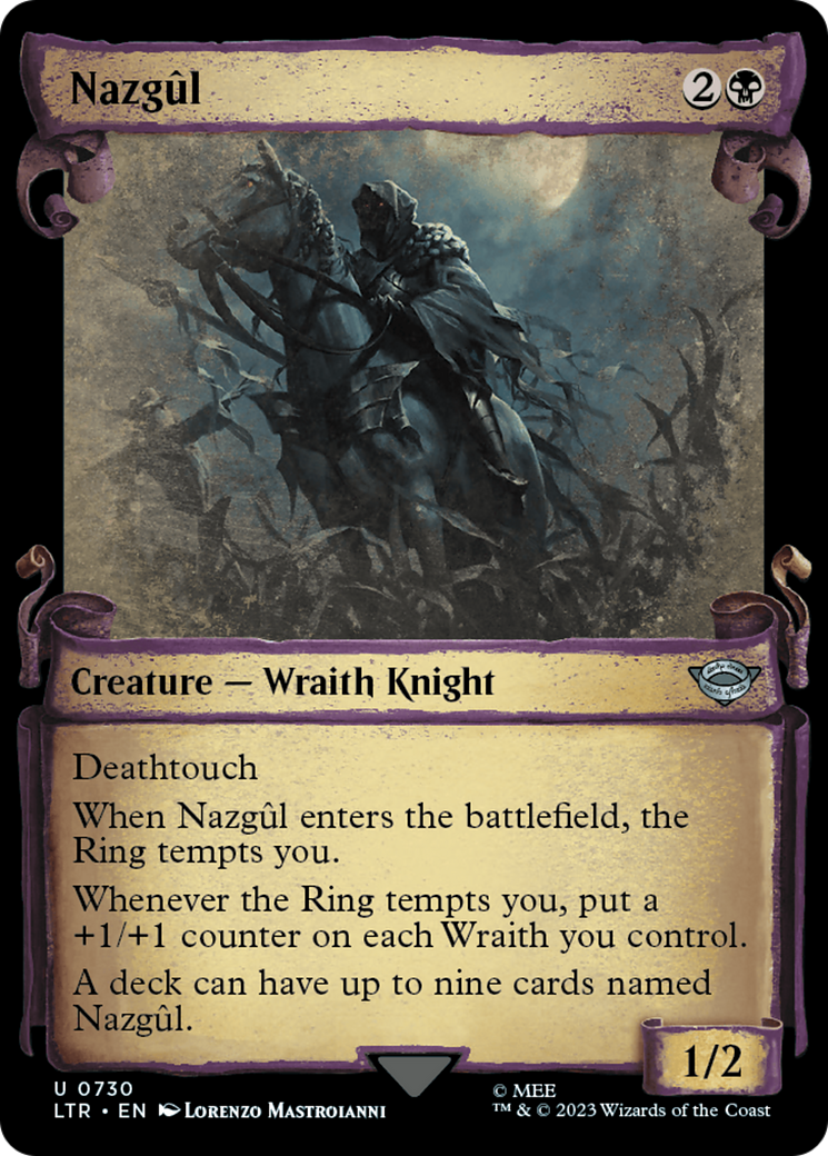 Nazgul (0730) [The Lord of the Rings: Tales of Middle-Earth Showcase Scrolls] MTG Single Magic: The Gathering    | Red Claw Gaming