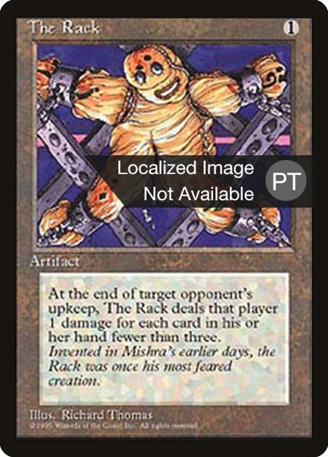 The Rack [Fourth Edition (Foreign Black Border)] MTG Single Magic: The Gathering    | Red Claw Gaming