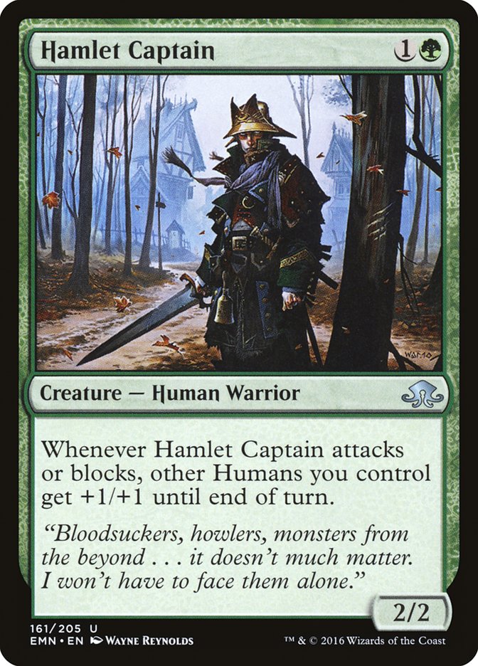 Hamlet Captain [Eldritch Moon] MTG Single Magic: The Gathering    | Red Claw Gaming