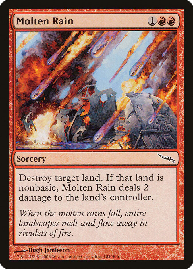 Molten Rain [Mirrodin] MTG Single Magic: The Gathering    | Red Claw Gaming