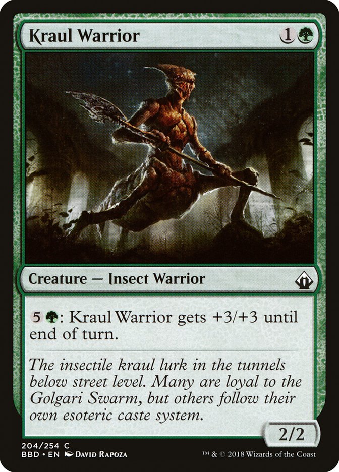 Kraul Warrior [Battlebond] MTG Single Magic: The Gathering    | Red Claw Gaming