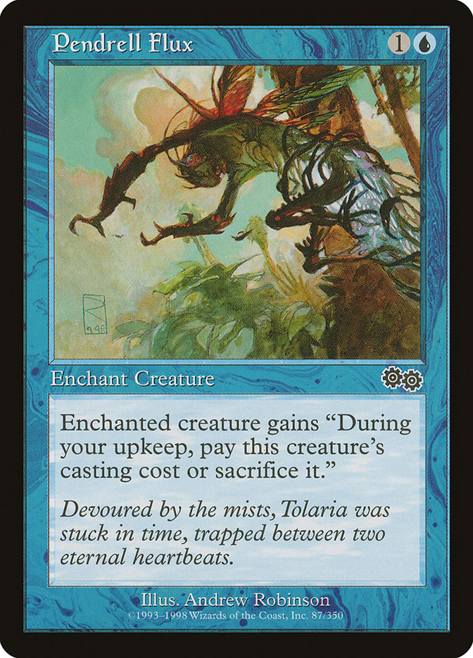 Pendrell Flux [Urza's Saga] MTG Single Magic: The Gathering    | Red Claw Gaming