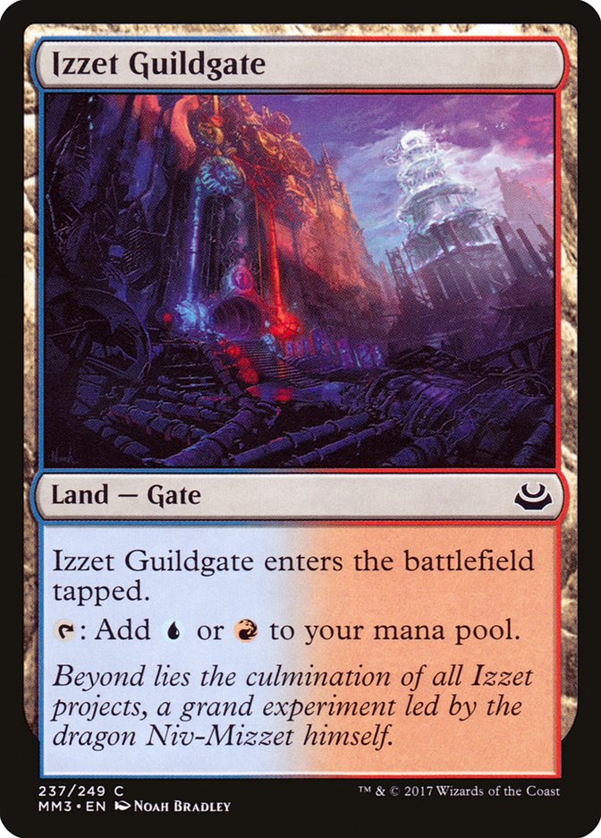 Izzet Guildgate [Modern Masters 2017] MTG Single Magic: The Gathering    | Red Claw Gaming