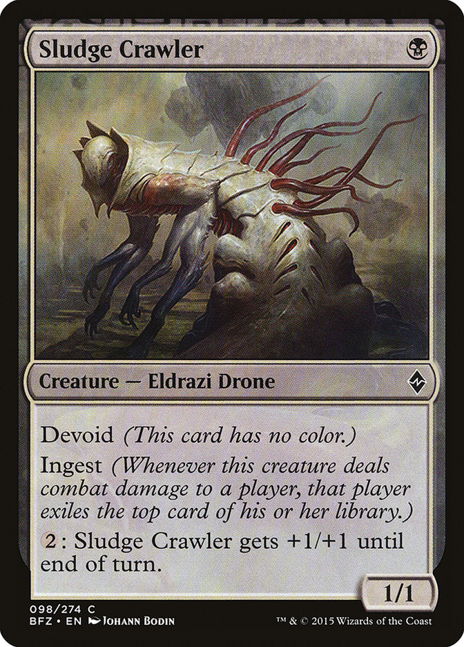 Sludge Crawler [Battle for Zendikar] MTG Single Magic: The Gathering    | Red Claw Gaming
