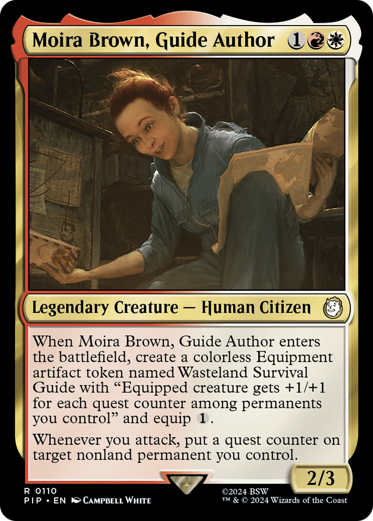 Moira Brown, Guide Author [Fallout] MTG Single Magic: The Gathering    | Red Claw Gaming