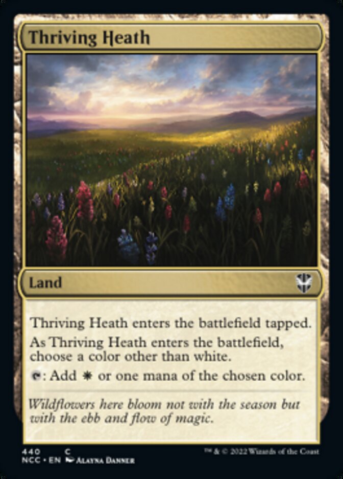 Thriving Heath [Streets of New Capenna Commander] MTG Single Magic: The Gathering    | Red Claw Gaming