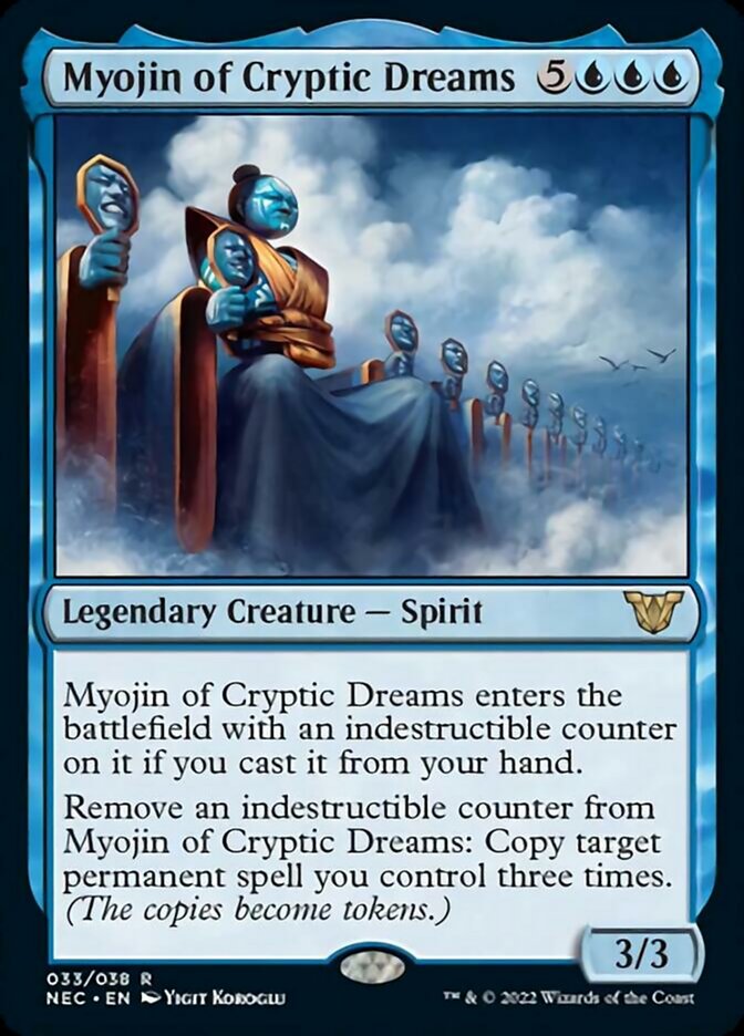 Myojin of Cryptic Dreams [Kamigawa: Neon Dynasty Commander] MTG Single Magic: The Gathering    | Red Claw Gaming