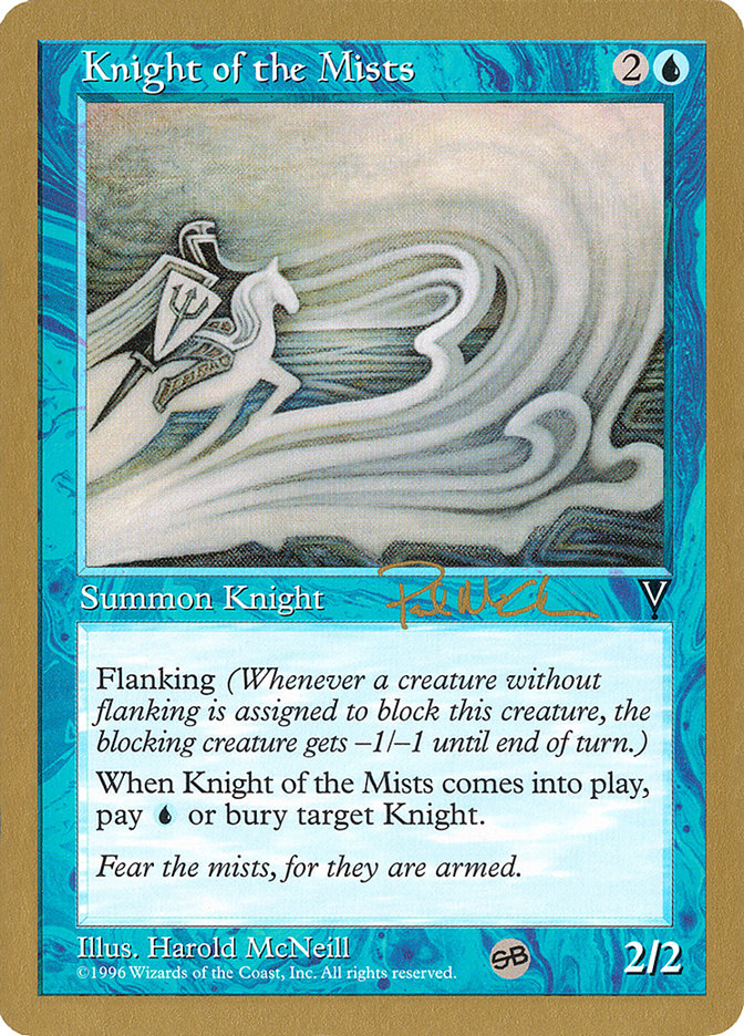 Knight of the Mists (Paul McCabe) (SB) [World Championship Decks 1997] MTG Single Magic: The Gathering    | Red Claw Gaming
