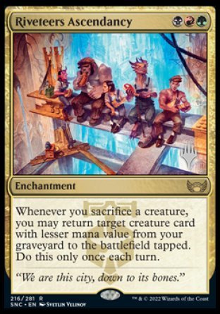 Riveteers Ascendancy (Promo Pack) [Streets of New Capenna Promos] MTG Single Magic: The Gathering    | Red Claw Gaming