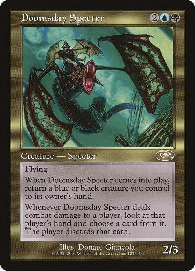 Doomsday Specter [Planeshift] MTG Single Magic: The Gathering    | Red Claw Gaming