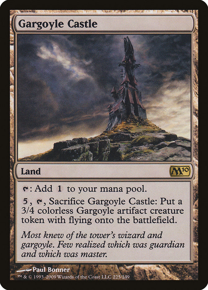 Gargoyle Castle [Magic 2010] MTG Single Magic: The Gathering    | Red Claw Gaming