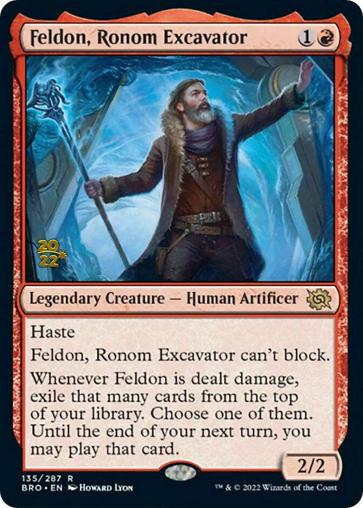 Feldon, Ronom Excavator [The Brothers' War Prerelease Promos] MTG Single Magic: The Gathering    | Red Claw Gaming