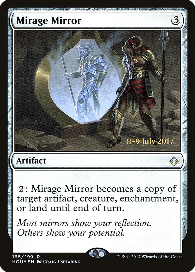 Mirage Mirror [Hour of Devastation Prerelease Promos] MTG Single Magic: The Gathering    | Red Claw Gaming