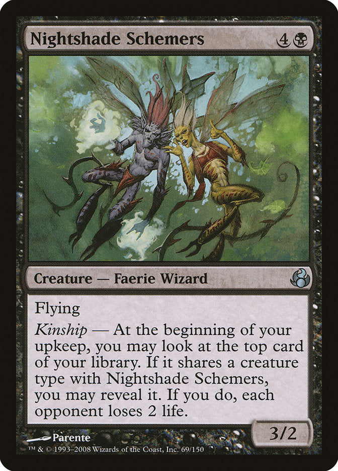 Nightshade Schemers [Morningtide] MTG Single Magic: The Gathering    | Red Claw Gaming