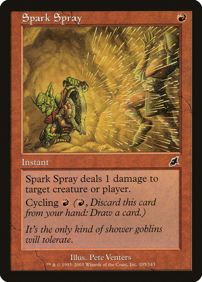 Spark Spray [Scourge] MTG Single Magic: The Gathering    | Red Claw Gaming