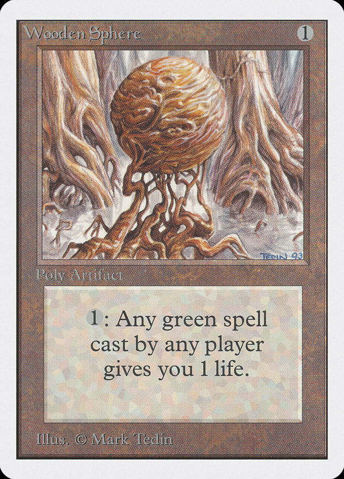 Wooden Sphere [Unlimited Edition] MTG Single Magic: The Gathering    | Red Claw Gaming