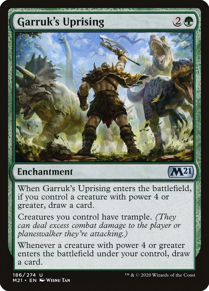 Garruk's Uprising [Core Set 2021] MTG Single Magic: The Gathering    | Red Claw Gaming