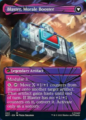 Blaster, Combat DJ // Blaster, Morale Booster (Shattered Glass) [Transformers] MTG Single Magic: The Gathering    | Red Claw Gaming