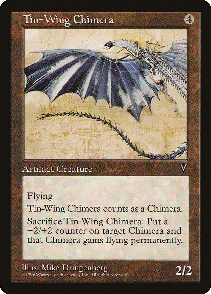 Tin-Wing Chimera [Visions] MTG Single Magic: The Gathering    | Red Claw Gaming