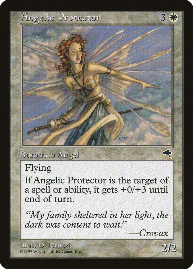 Angelic Protector [Tempest] MTG Single Magic: The Gathering    | Red Claw Gaming