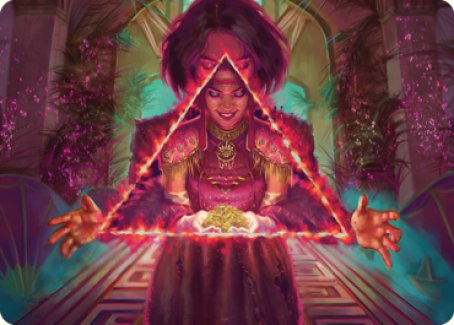 Seize the Spotlight Art Card [Streets of New Capenna Art Series] MTG Single Magic: The Gathering    | Red Claw Gaming