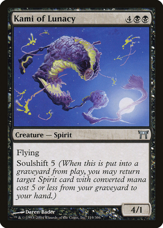 Kami of Lunacy [Champions of Kamigawa] MTG Single Magic: The Gathering    | Red Claw Gaming
