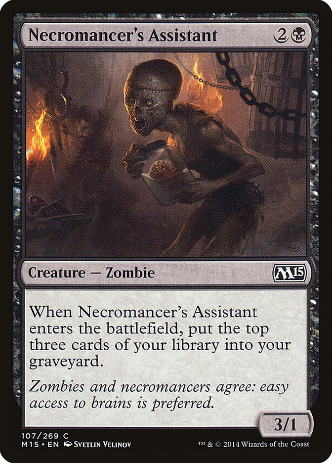 Necromancer's Assistant [Magic 2015] MTG Single Magic: The Gathering    | Red Claw Gaming