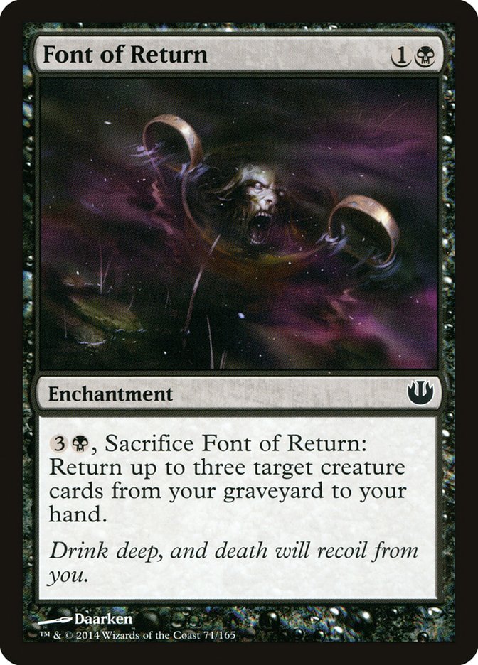 Font of Return [Journey into Nyx] MTG Single Magic: The Gathering    | Red Claw Gaming