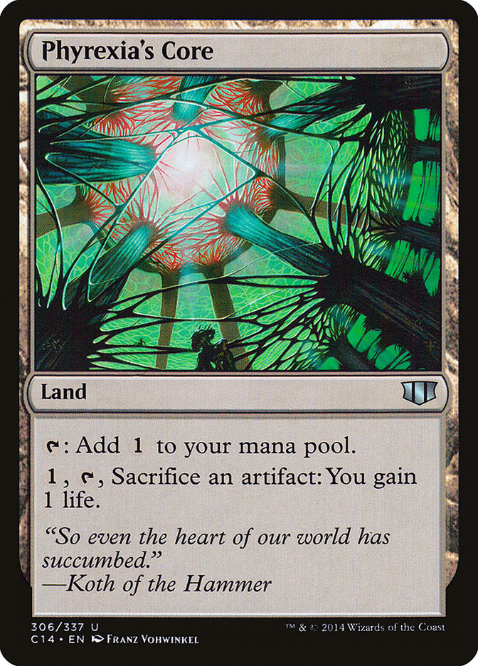 Phyrexia's Core [Commander 2014] MTG Single Magic: The Gathering    | Red Claw Gaming