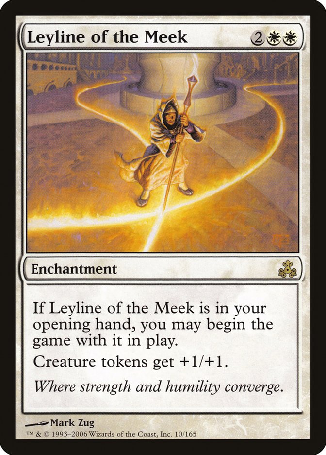 Leyline of the Meek [Guildpact] MTG Single Magic: The Gathering    | Red Claw Gaming