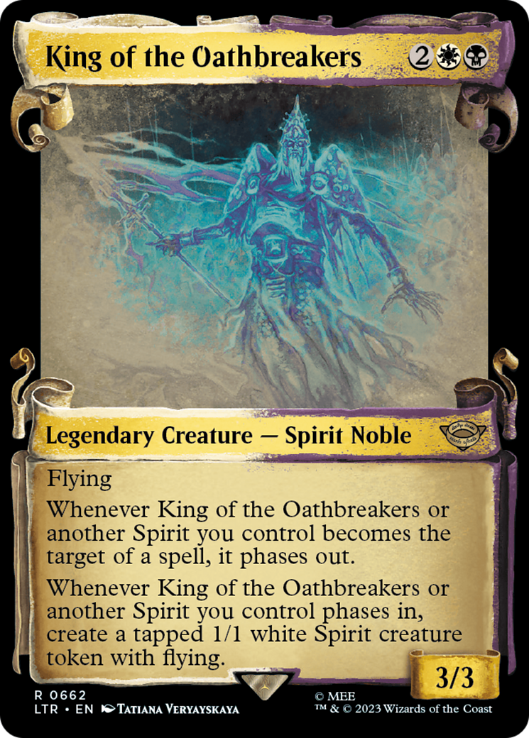 King of the Oathbreakers [The Lord of the Rings: Tales of Middle-Earth Showcase Scrolls] MTG Single Magic: The Gathering    | Red Claw Gaming