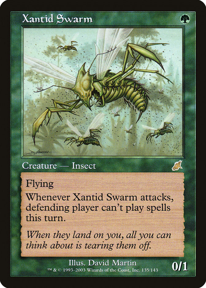 Xantid Swarm [Scourge] MTG Single Magic: The Gathering    | Red Claw Gaming
