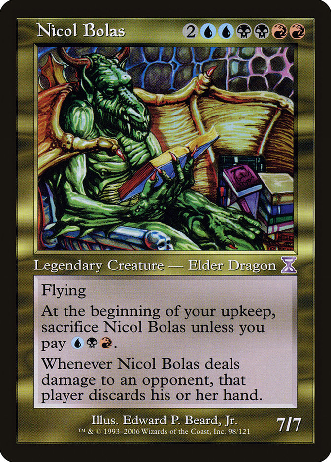 Nicol Bolas [Time Spiral Timeshifted] MTG Single Magic: The Gathering    | Red Claw Gaming