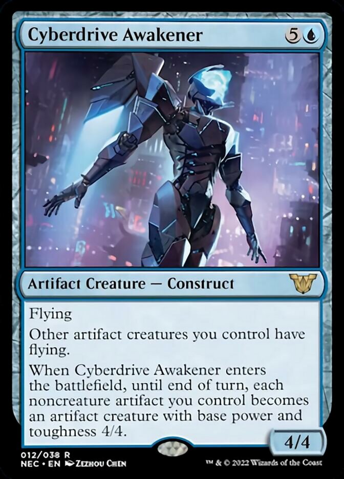 Cyberdrive Awakener [Kamigawa: Neon Dynasty Commander] MTG Single Magic: The Gathering    | Red Claw Gaming
