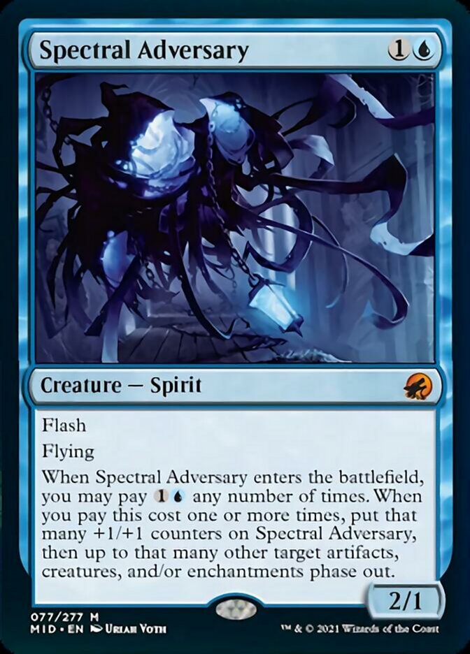 Spectral Adversary [Innistrad: Midnight Hunt] MTG Single Magic: The Gathering    | Red Claw Gaming