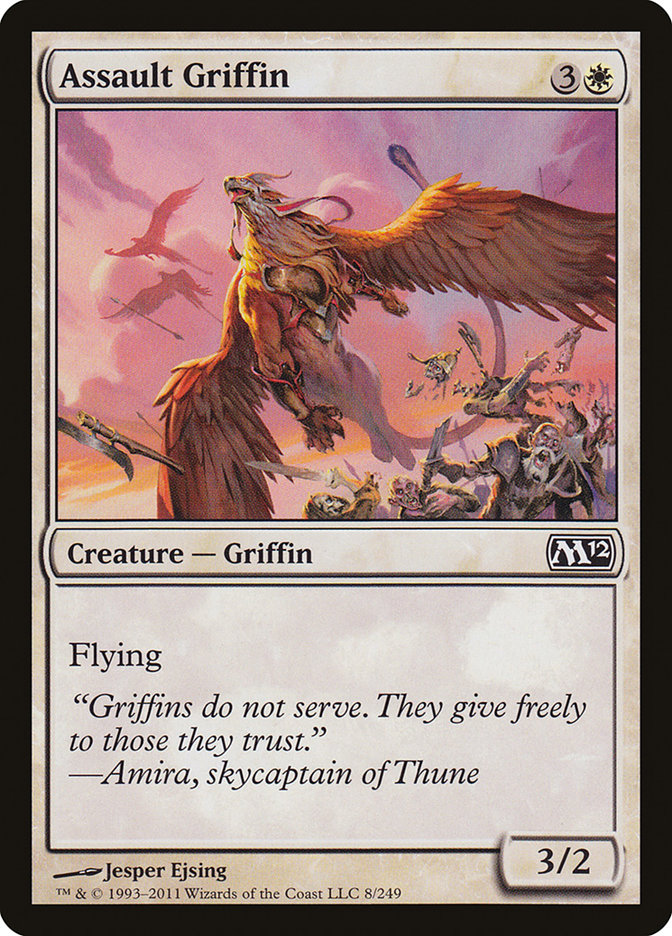 Assault Griffin [Magic 2012] MTG Single Magic: The Gathering    | Red Claw Gaming