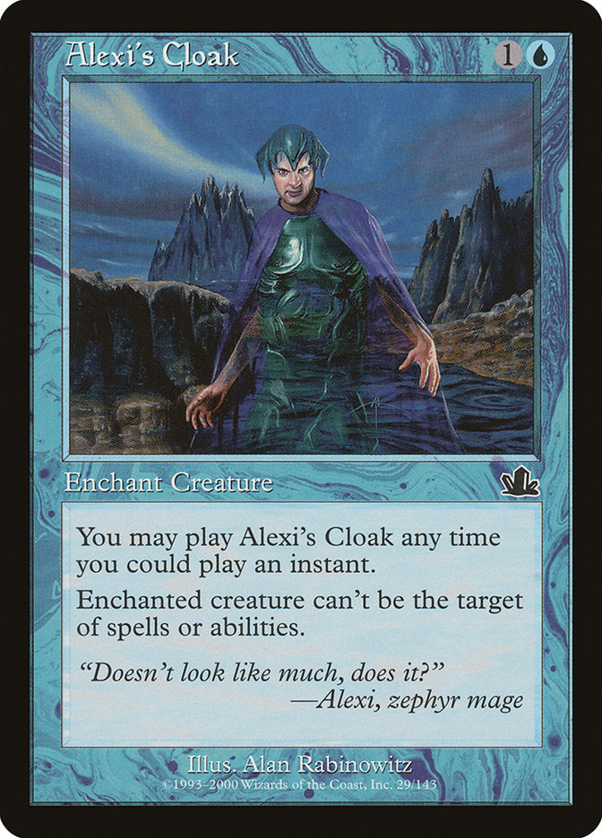 Alexi's Cloak [Prophecy] MTG Single Magic: The Gathering    | Red Claw Gaming