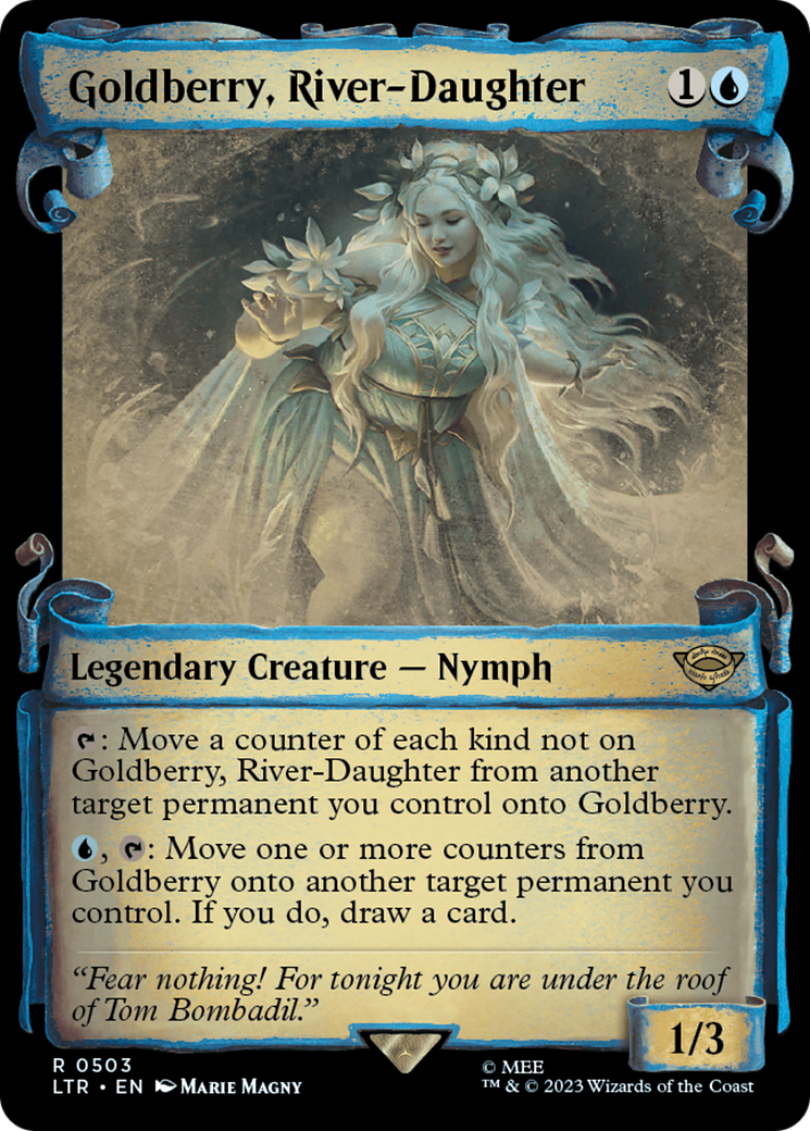 Goldberry, River-Daughter [The Lord of the Rings: Tales of Middle-Earth Showcase Scrolls] MTG Single Magic: The Gathering    | Red Claw Gaming