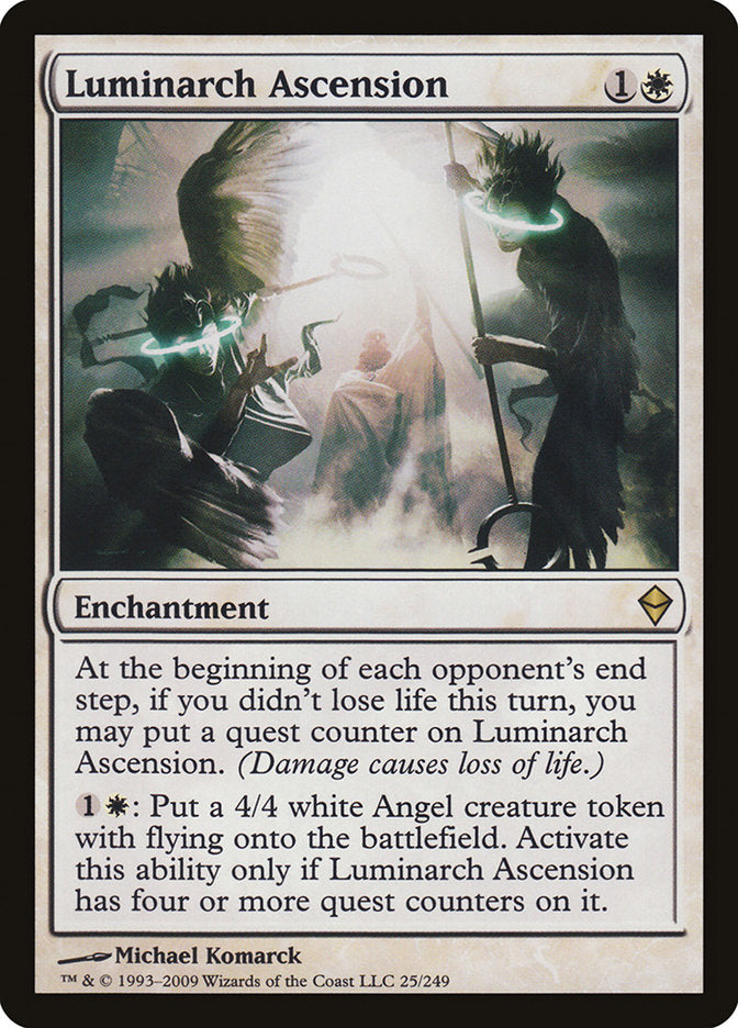 Luminarch Ascension [Zendikar] MTG Single Magic: The Gathering    | Red Claw Gaming