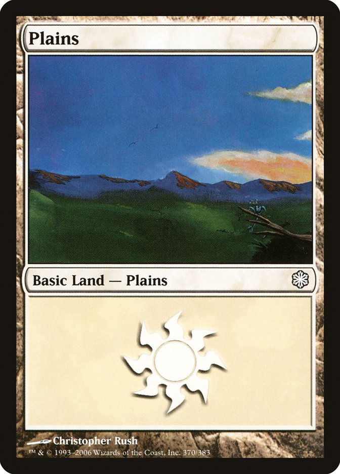 Plains (370) [Coldsnap Theme Decks] MTG Single Magic: The Gathering    | Red Claw Gaming