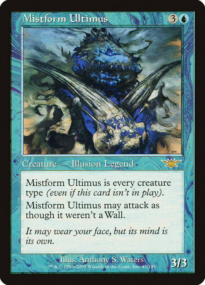 Mistform Ultimus [Legions] MTG Single Magic: The Gathering    | Red Claw Gaming