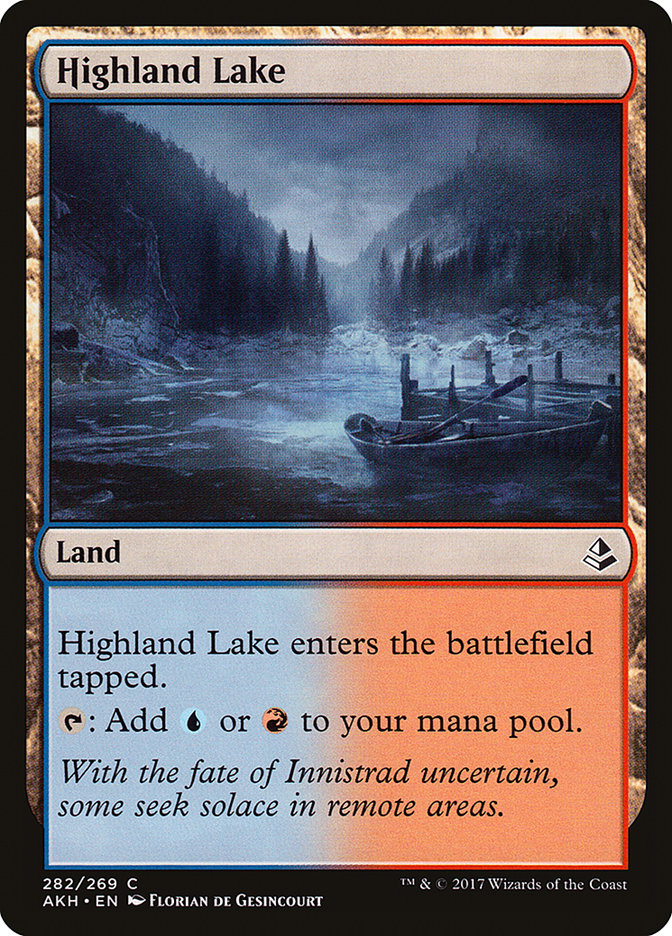 Highland Lake [Amonkhet] MTG Single Magic: The Gathering    | Red Claw Gaming