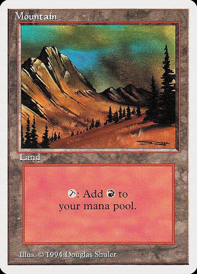 Mountain (303) [Summer Magic / Edgar] MTG Single Magic: The Gathering    | Red Claw Gaming