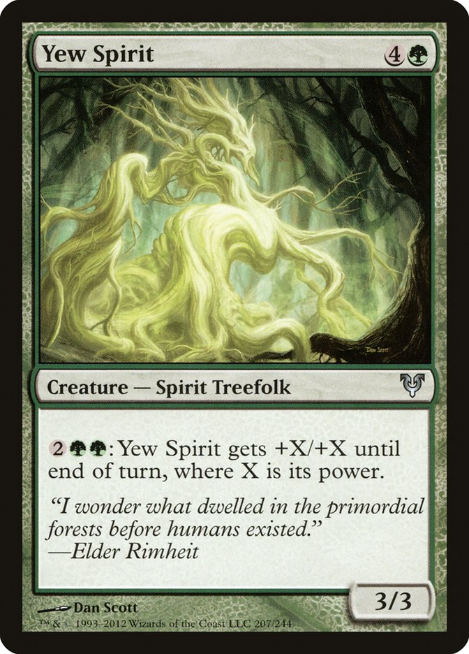 Yew Spirit [Avacyn Restored] MTG Single Magic: The Gathering    | Red Claw Gaming